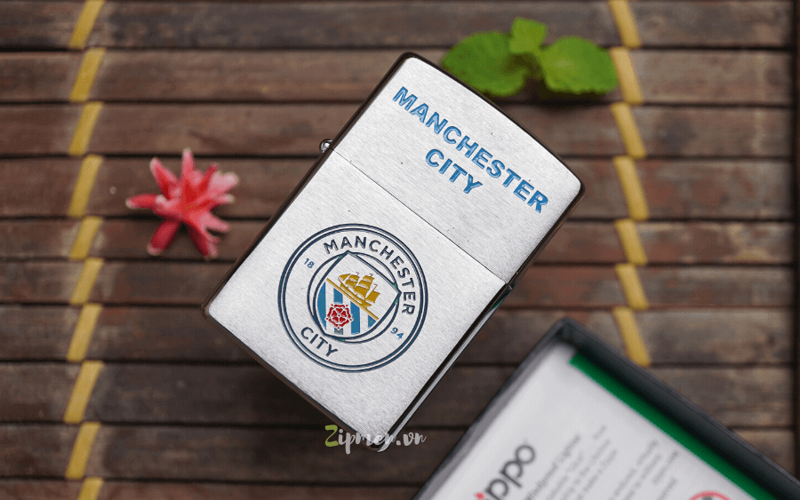Bật lửa Zippo usa logo Man xanh