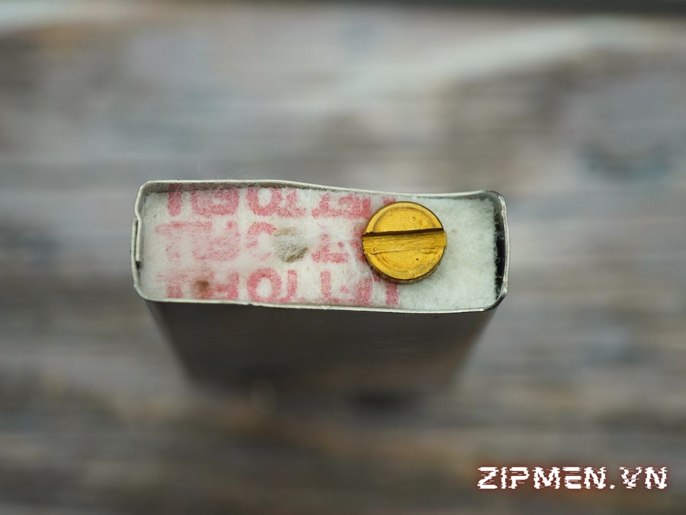 chỗ châm xăng zippo