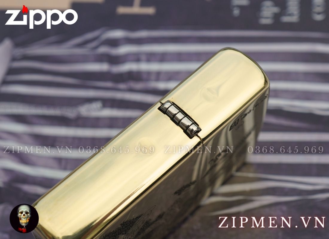 Zippo xuất châu Á hình Đại Bàng