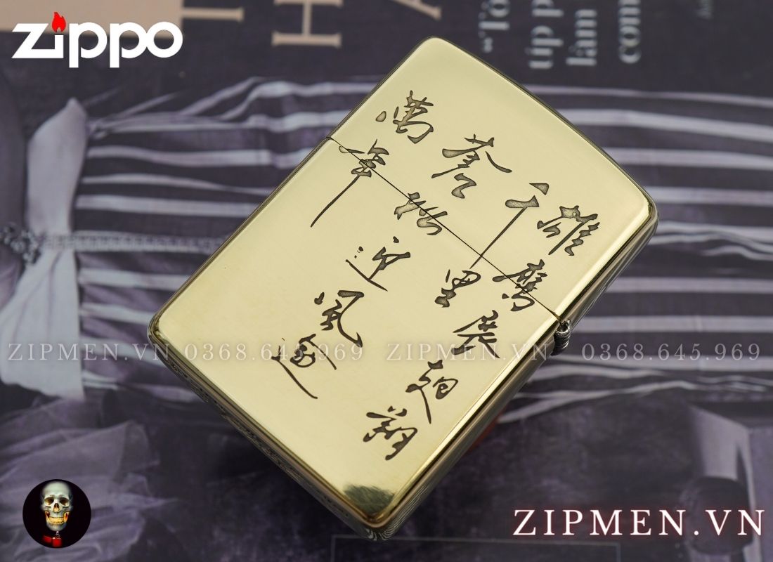 Zippo xuất châu Á hình Đại Bàng