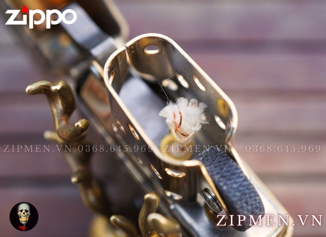 Zippo USA xuất Nhật cao cấp emblem đầu hươu