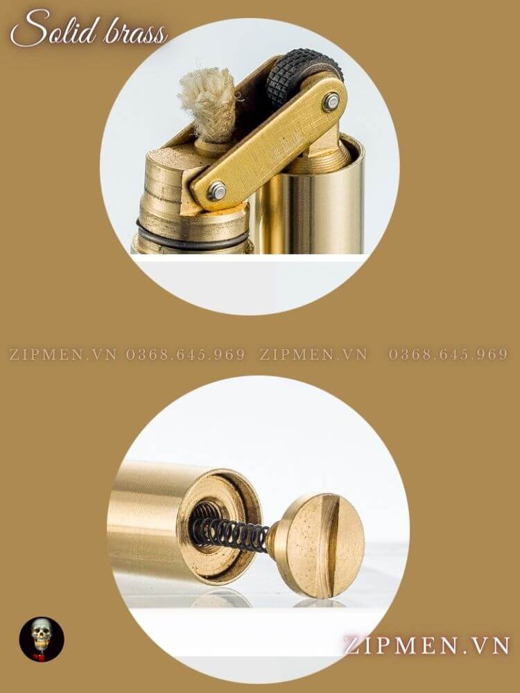 hộp quẹt hình cây côn nhị khúc