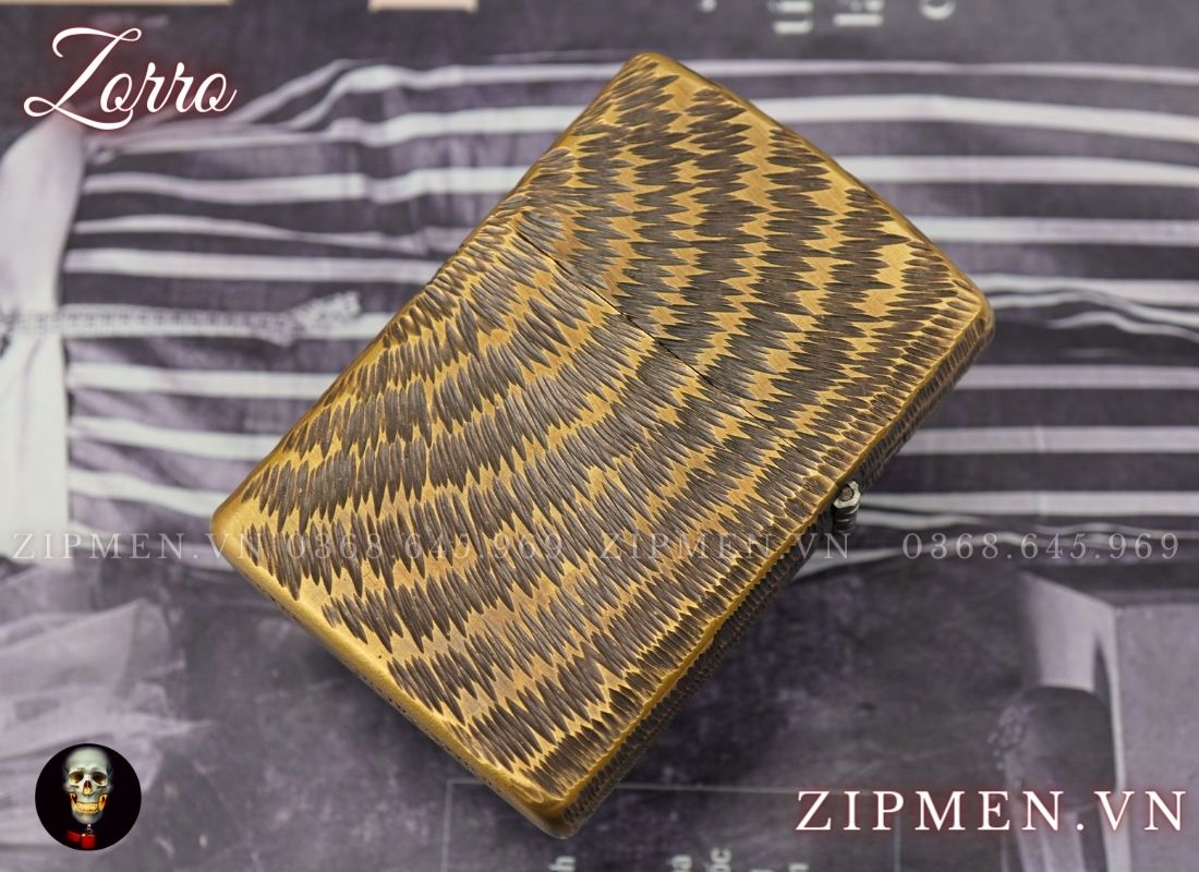 Zorro khắc vân gõ búa bằng tay