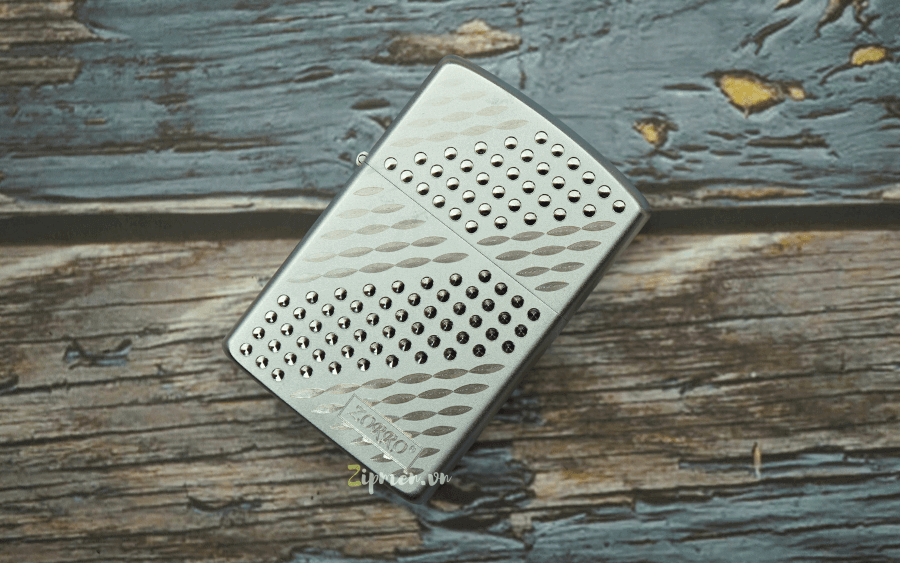 Bật lửa Zorro đồng khối mạ crom siêu bền