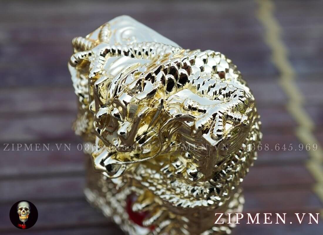 Bật lửa zorro rồng cuộn ngọc long cao cấp | Zorro chính hãng