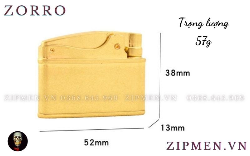 Hộp quẹt zorro z755-001 mổ cò bán tự động