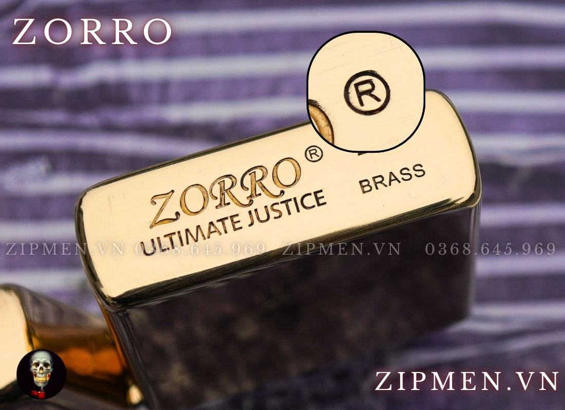 Bật lửa zorrro 12 con giáp tuổi Hợi