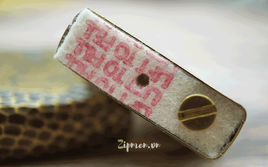 Bộ bông zippo chính hãng