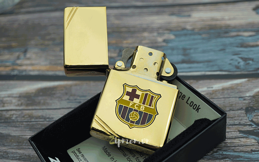 Zippo vintage 1937 logo Barca