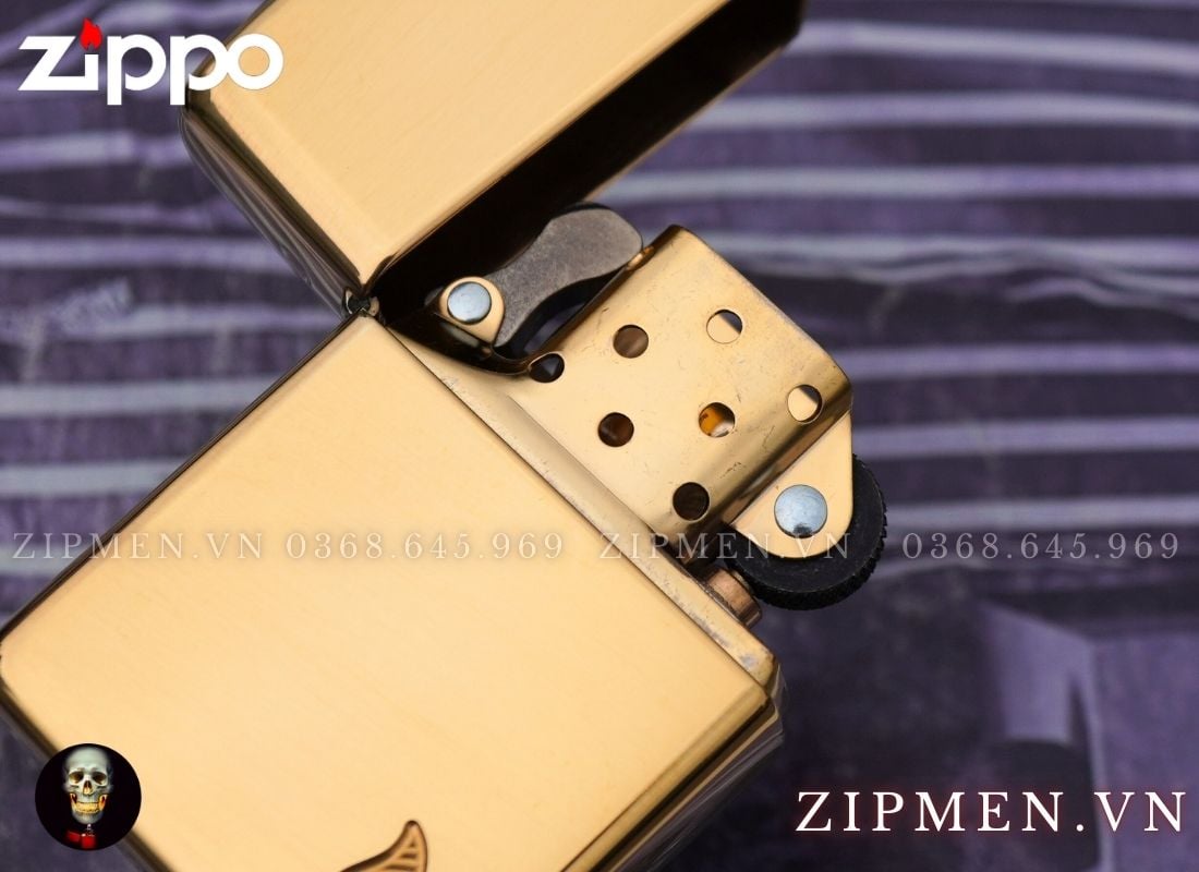 Bật lửa zippo 46397 chủ đề logo ngọn lửa