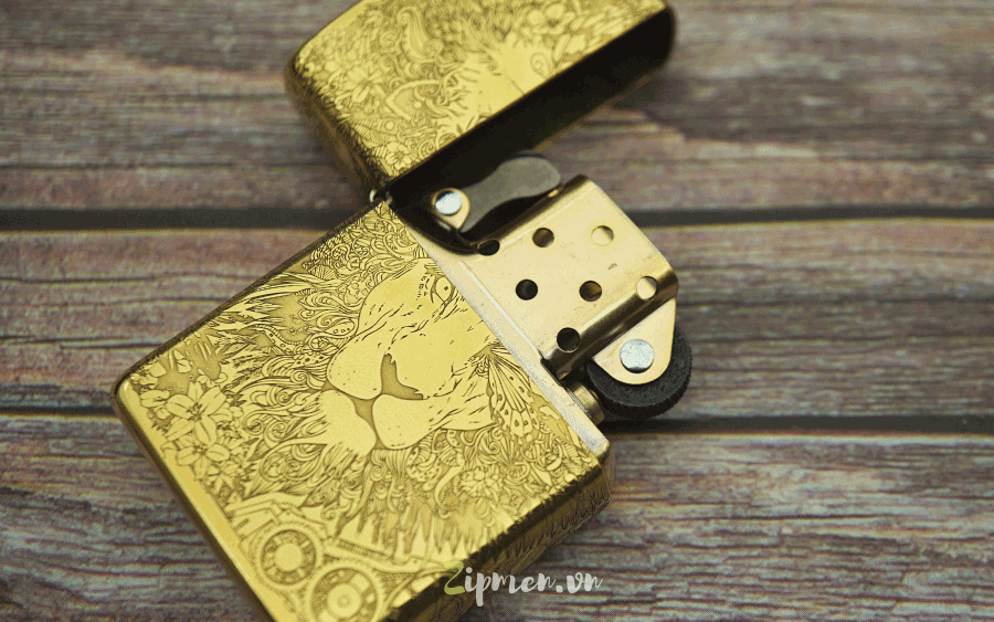 Buồng đốt zippo armor lion king