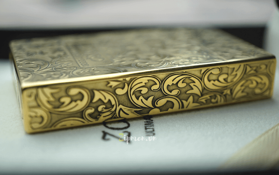 Bật lửa zorro âm chuông đồng khối các cạnh vuông