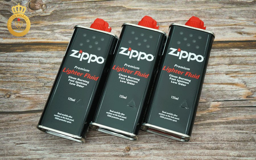 Combo 3 bình xăng zippo chính hãng