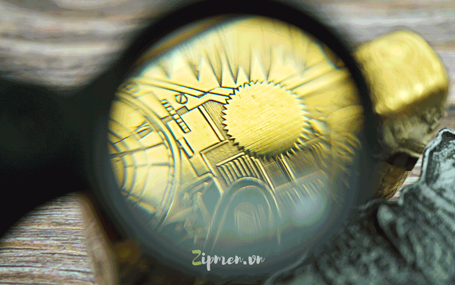 Hoạ tiết zippo được khắc rất sắc nét