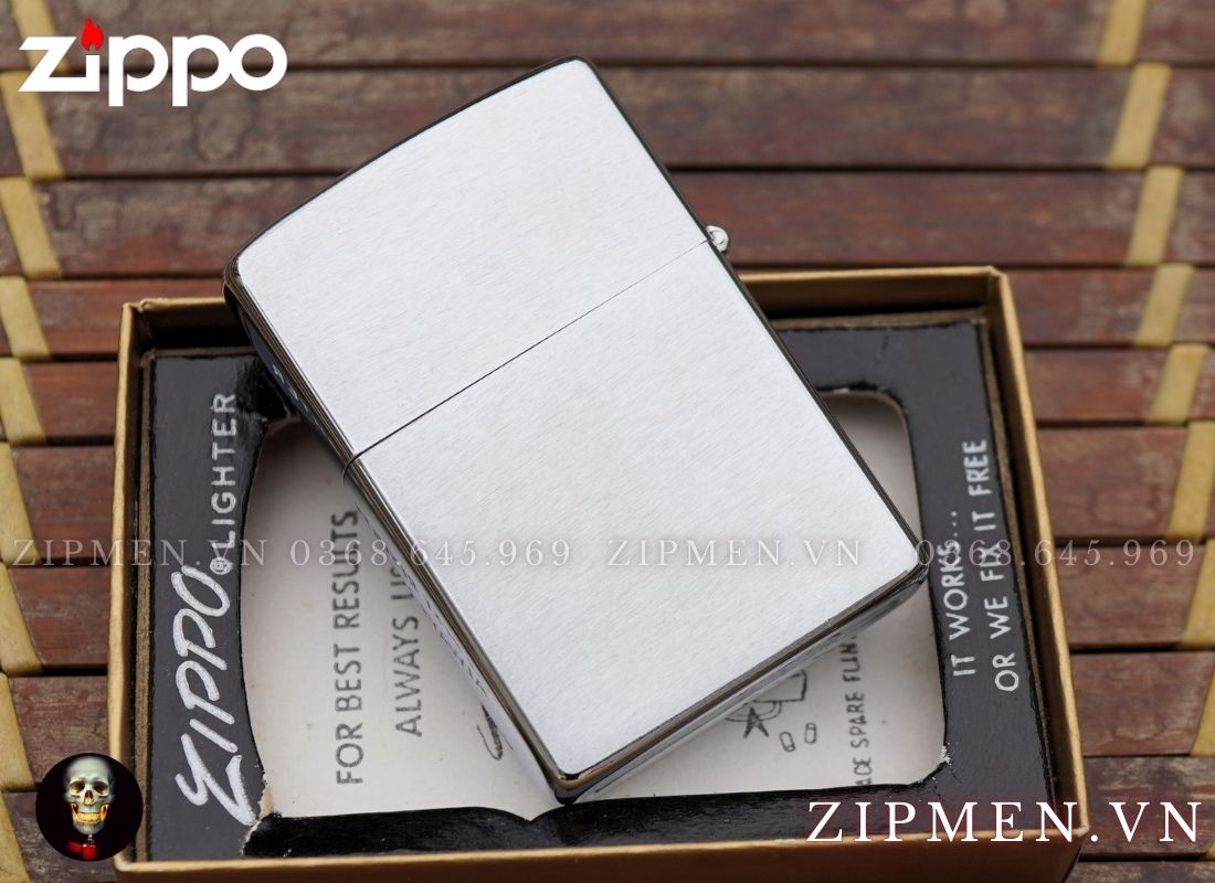 Hộp quẹt zippo cổ xưa năm 1973 mới nguyên hộp