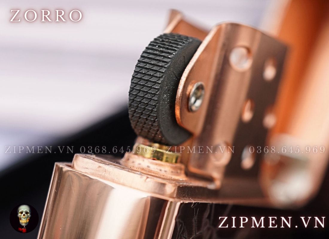 Bật lửa Zorro super copper chủ đề cá chép hoá rồng