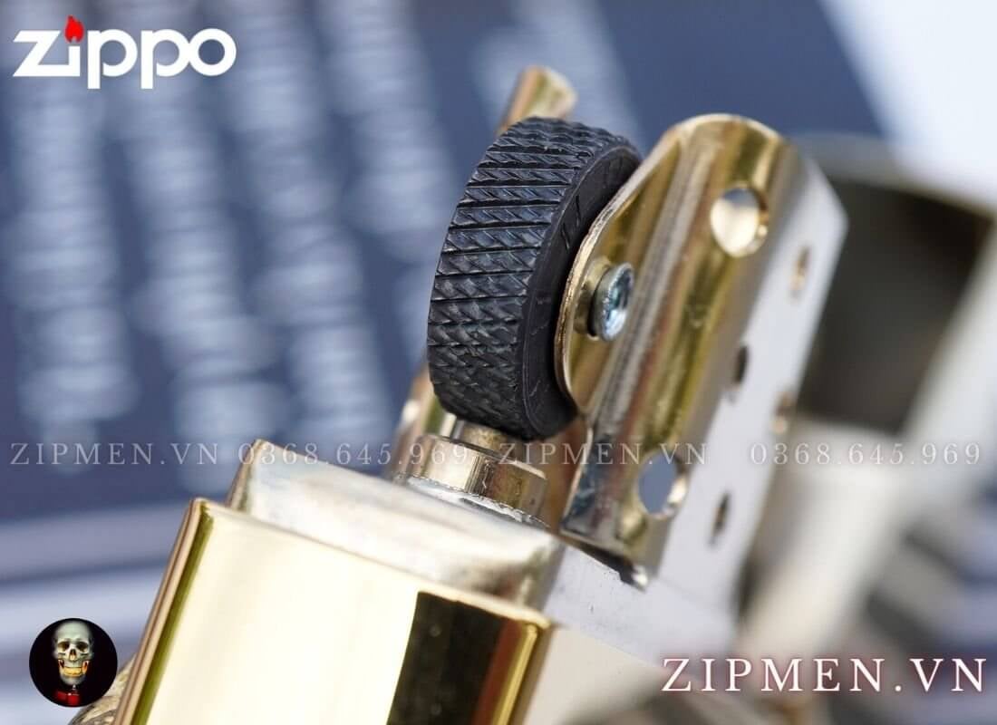 Bật lửa zippo armor đồng mạ vàng 18k cao cấp chính hãng