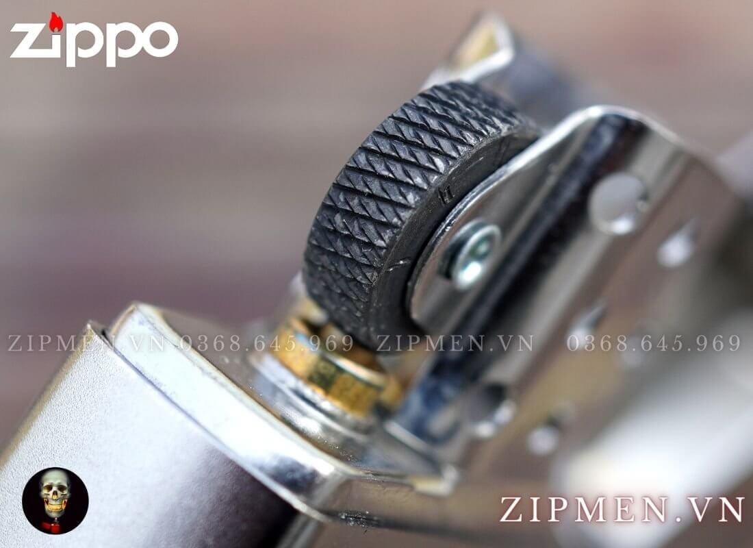 zippo satin trơn 205