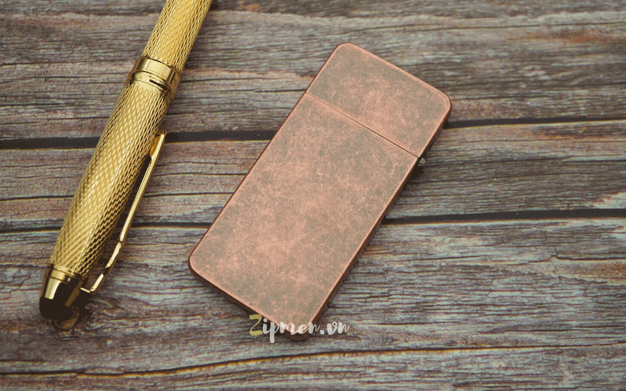 Mặt sau của bật lửa KZC5