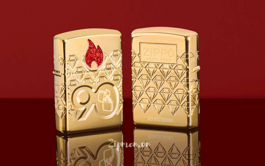 zippo chu niênkỉ niệm 90 nămthành lập công ty Zippo