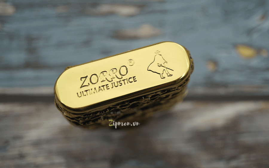 Mộc đáy bật lửa Zorro hong kong