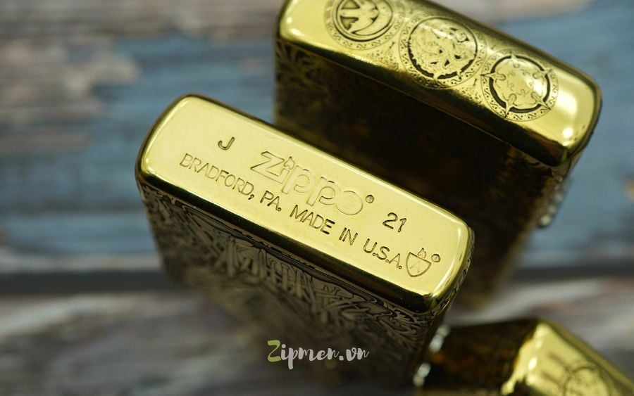 Mộc đáy Zippo armor chính hãng