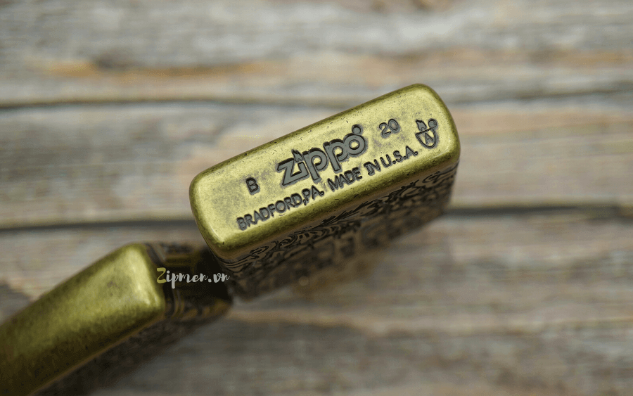Mộc đáy Zippo usa chính hãng