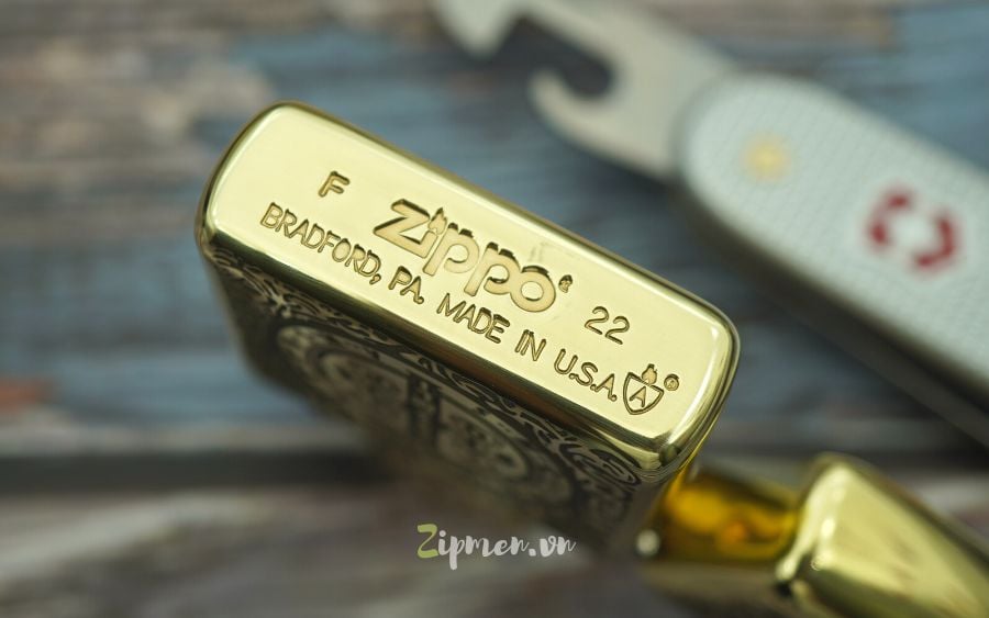 Mộc đáy Zippo armor chính hãng