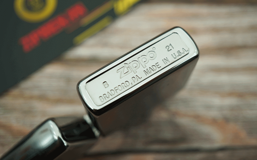 Mộc đáy Zippo chủ đề quân sự