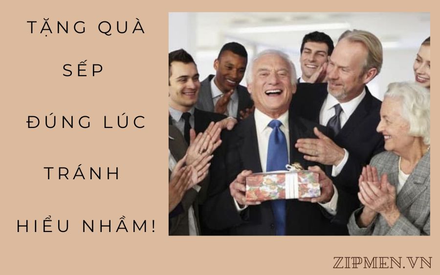 Quà tặng sếp