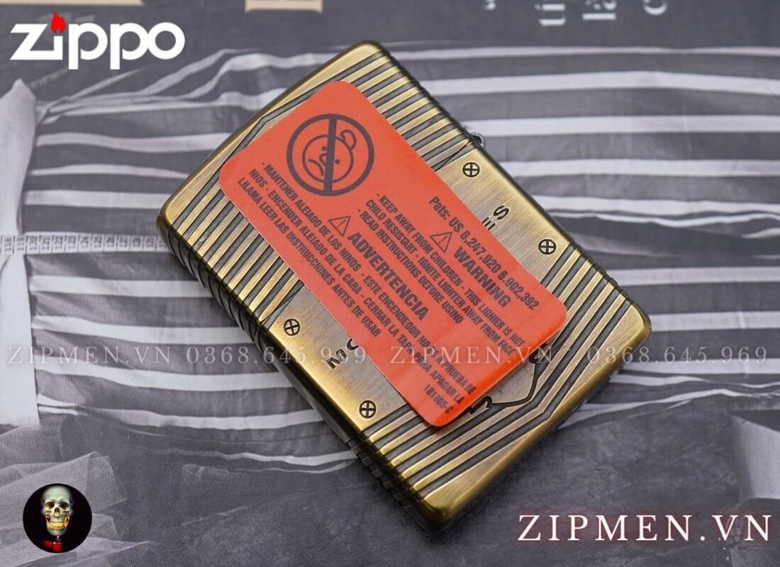 Bật lửa zippo armor chủ đề harley davidson đầu lâu | Zippo armor cao cấp chính hãng