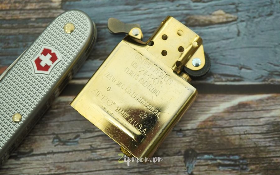 Ruột Zippo armor đồng khối