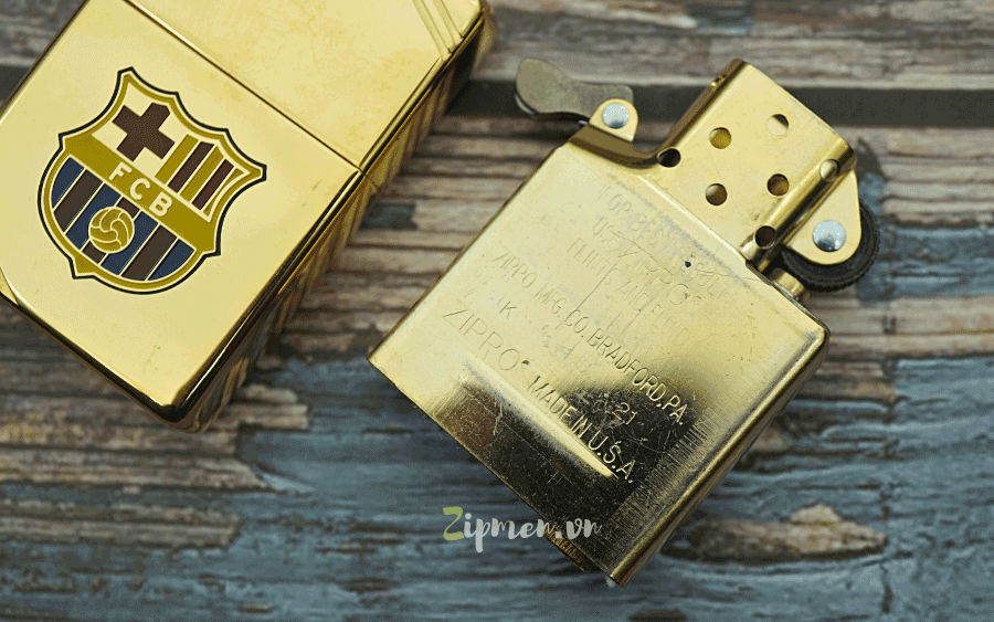 Zippo vintage 1937 logo Barca