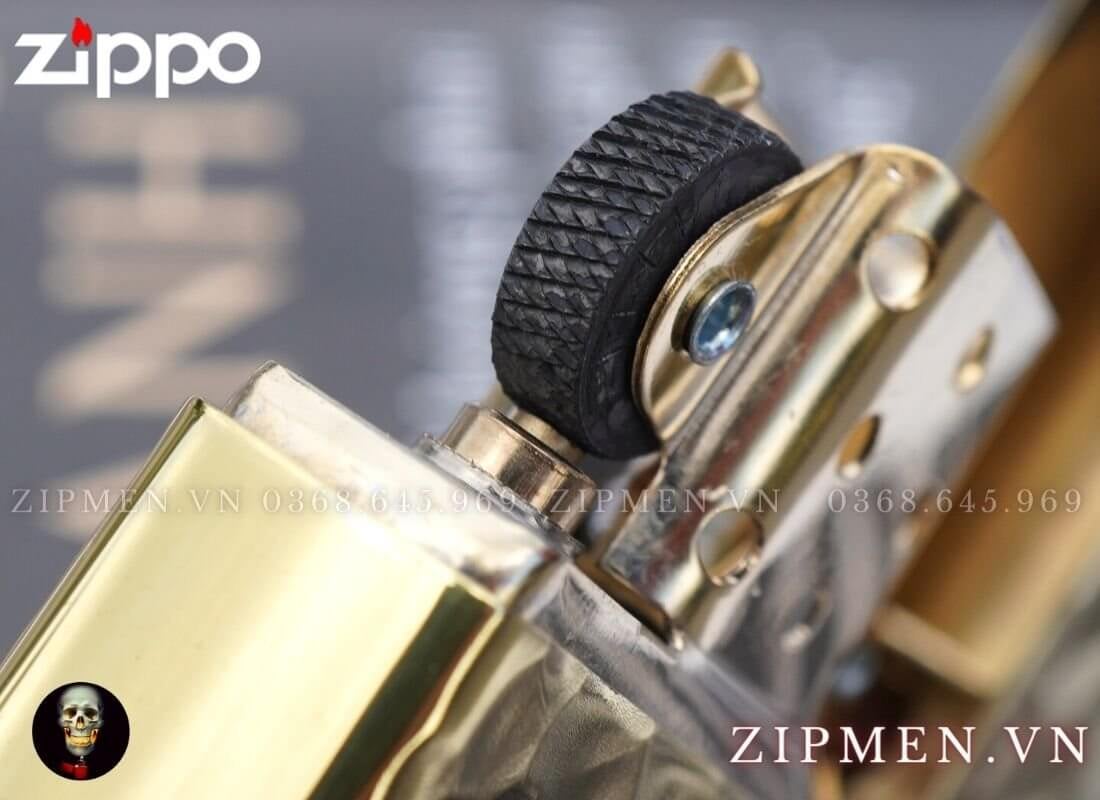 Set bật lửa zippo armor chủ đề phật giáo