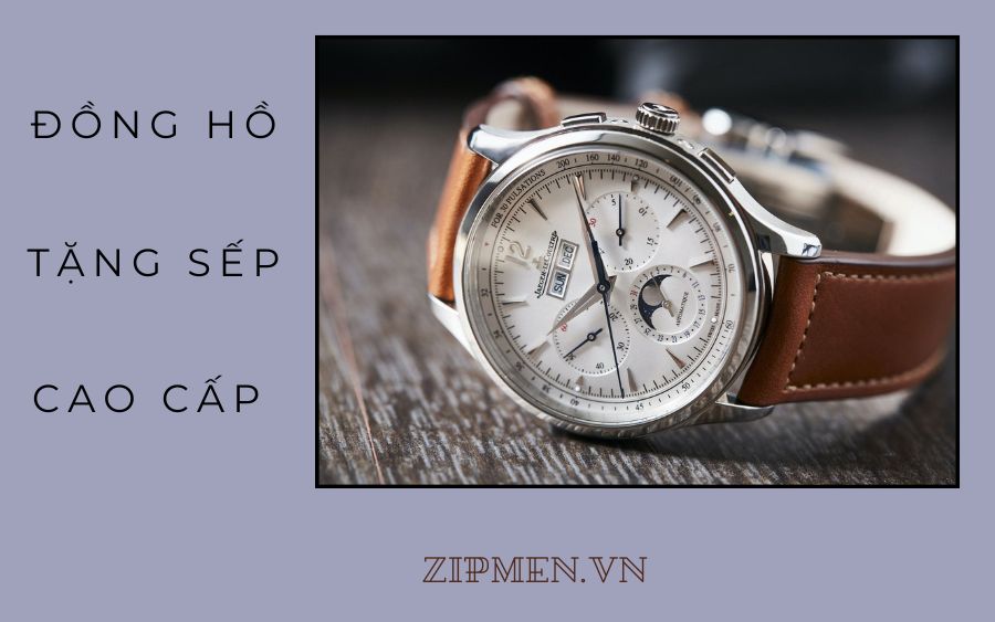 Tặng quà cho sếp nam bằng đồng hồ
