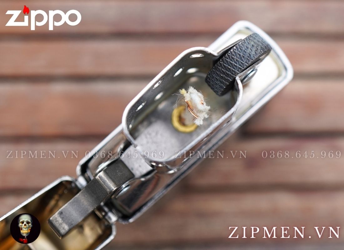 Zippo usa chrome trắng bóng chủ đề 30 tư thế yêu