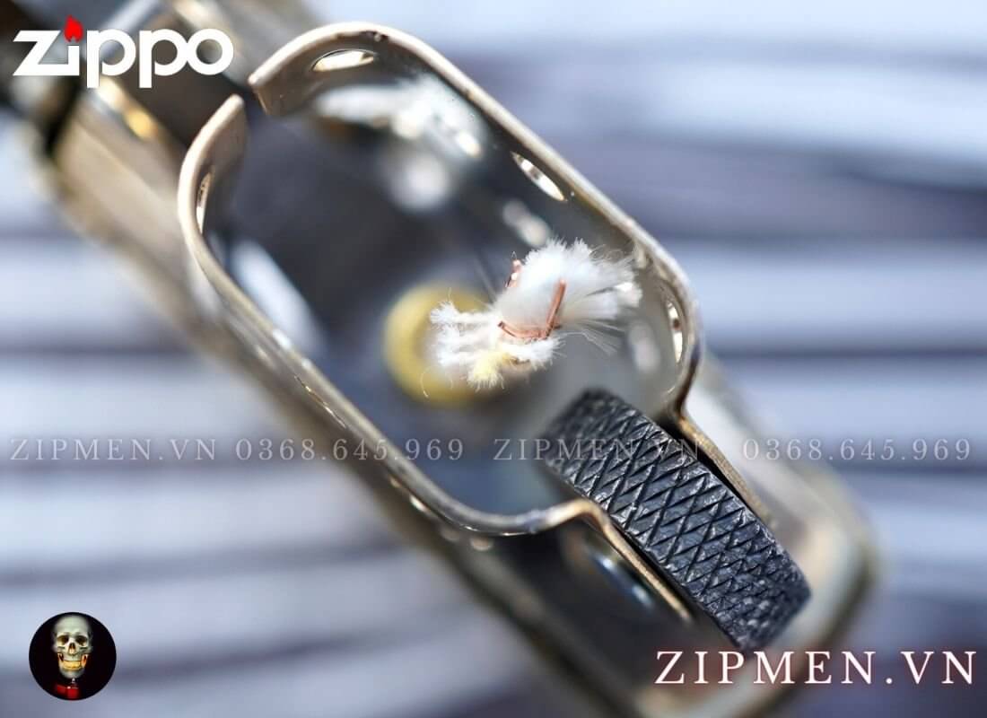 Bật lửa zippo mỹ chủ đề thiên thần hộ mệnh khắc ăn mòn 4 mặt | Bật lửa zippo chính hãng