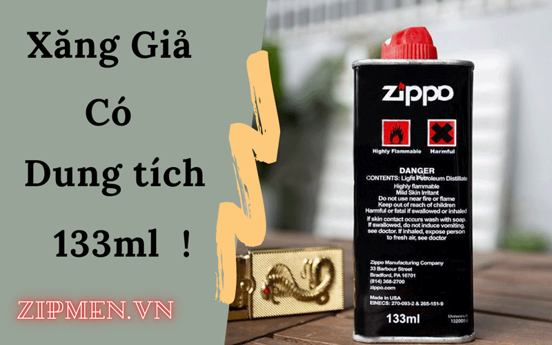 Xăng giả có dung tích 133ml