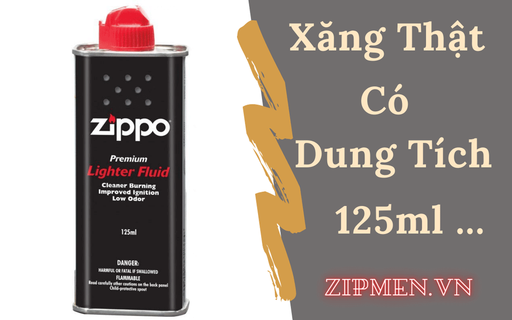 Xăng Zippo màu đen 125ml
