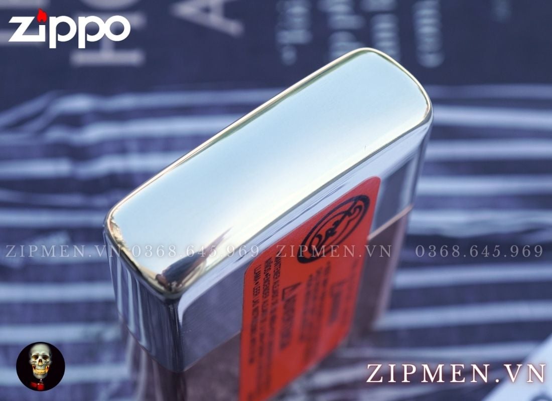 zippo lưỡng kim bạc khối đồng đỏ