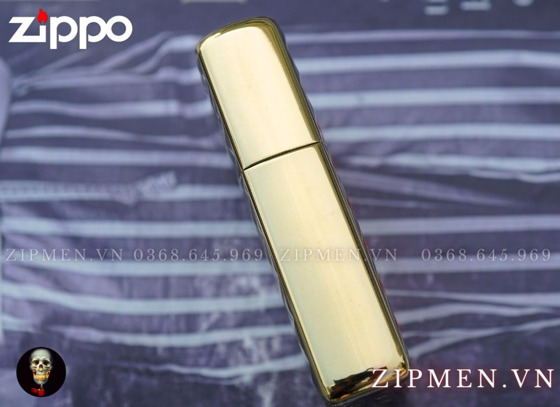 Zippo armor vân kim cương