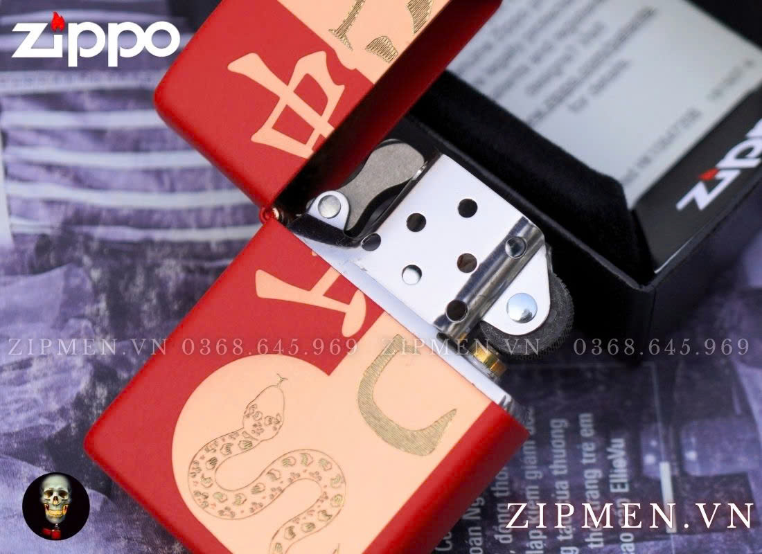 Zippo 46300 năm ất tỵ year of the snake 2025