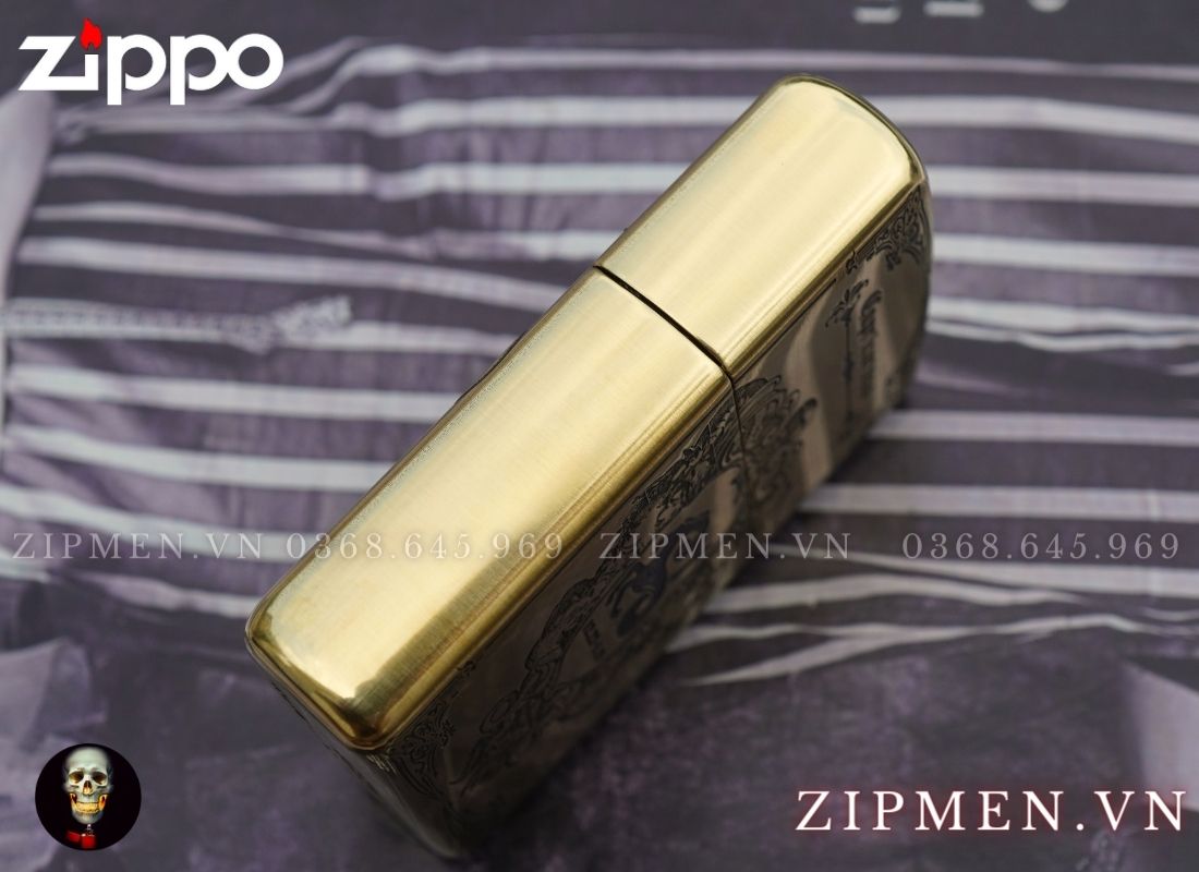 Zippo Armor xuất Nhật chủ đề cung Ma Kết