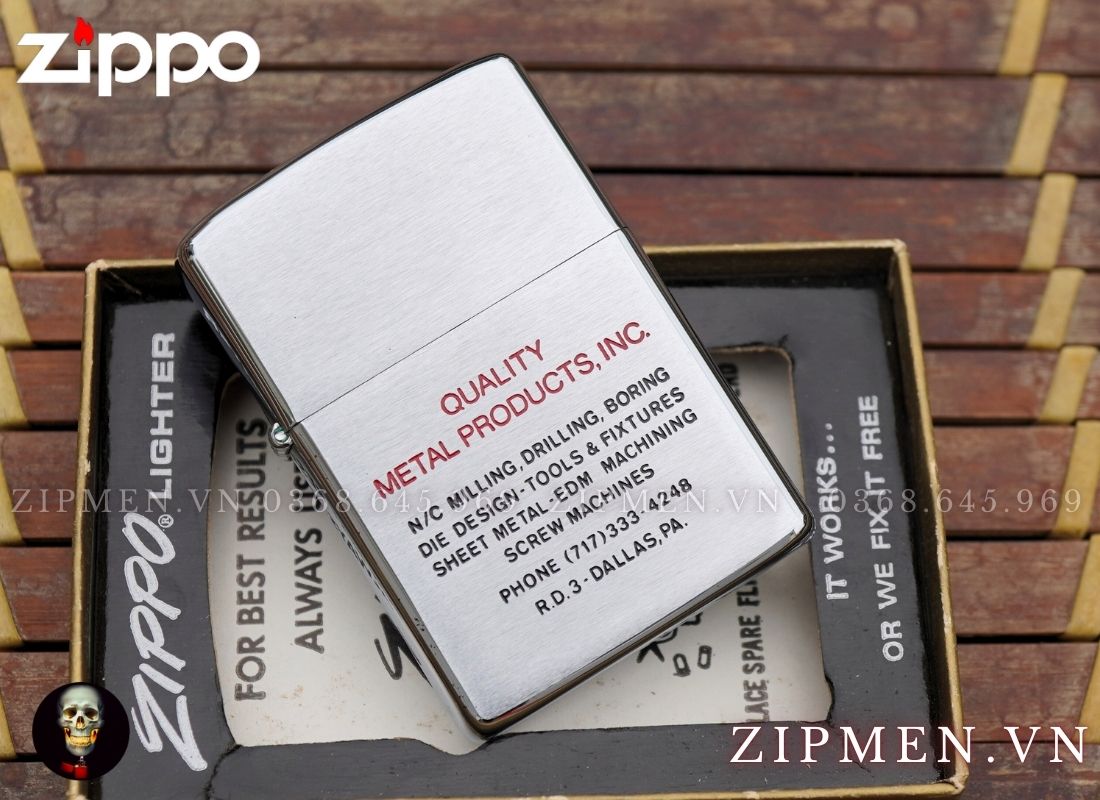 Hộp quẹt zippo cổ xưa 1979 mới chưa qua lửa