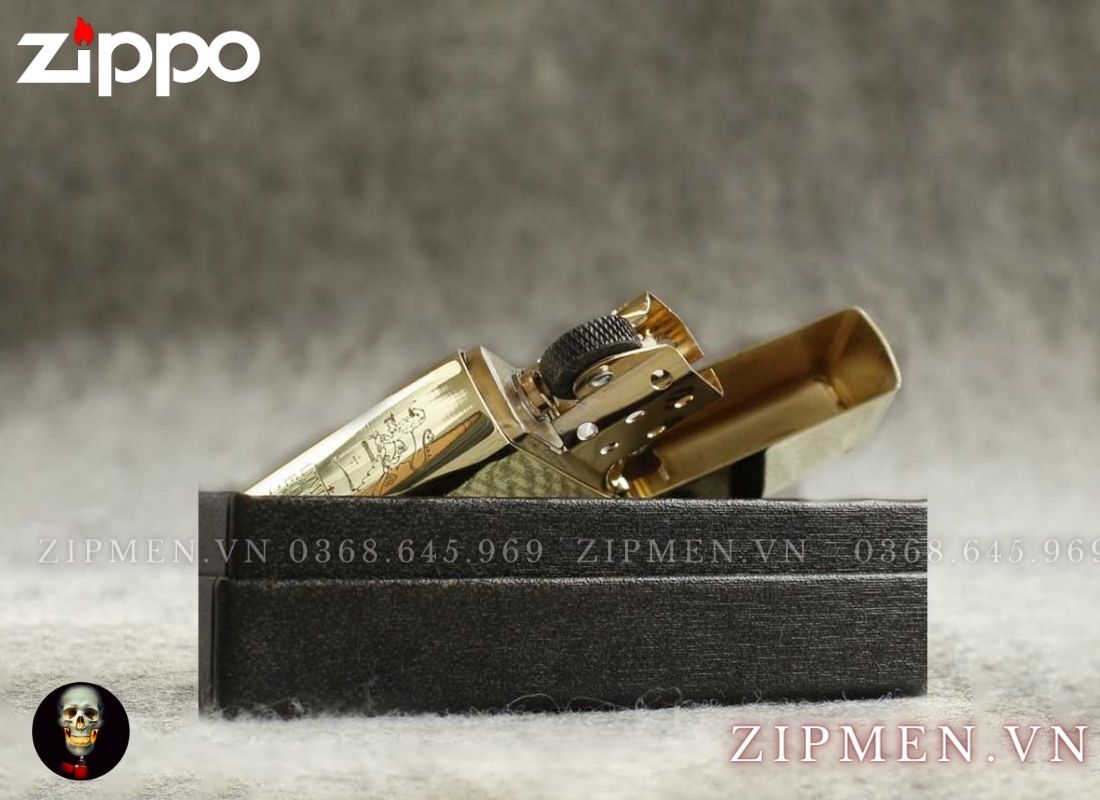 Bật lửa zipo usa chủ đề 300 chiến binh 300 chiến binh sparta cao cấp