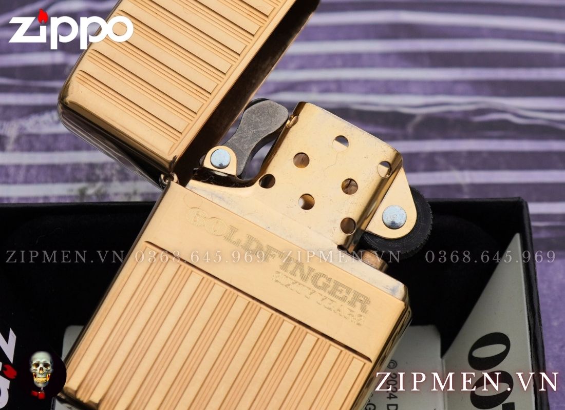 Bật lửa zippo armor cao cấp chủ đề điệp viên 007