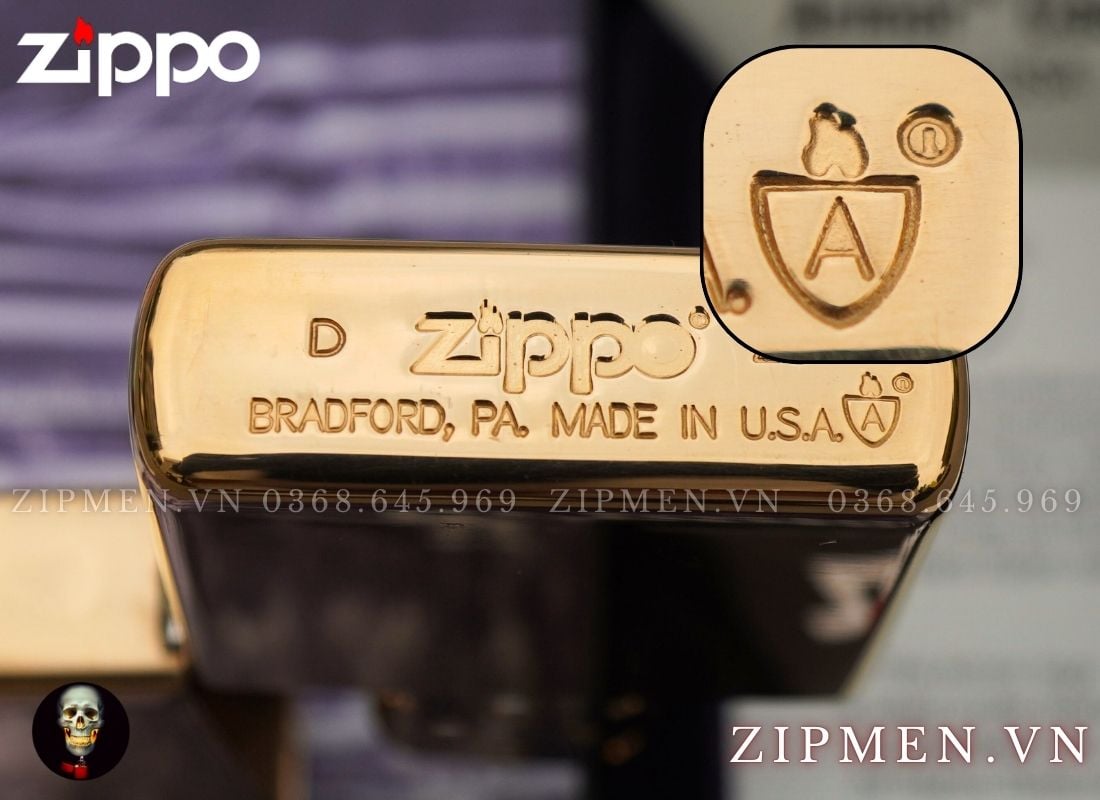 Bật lửa zippo mèo thần tài armor cao cấp