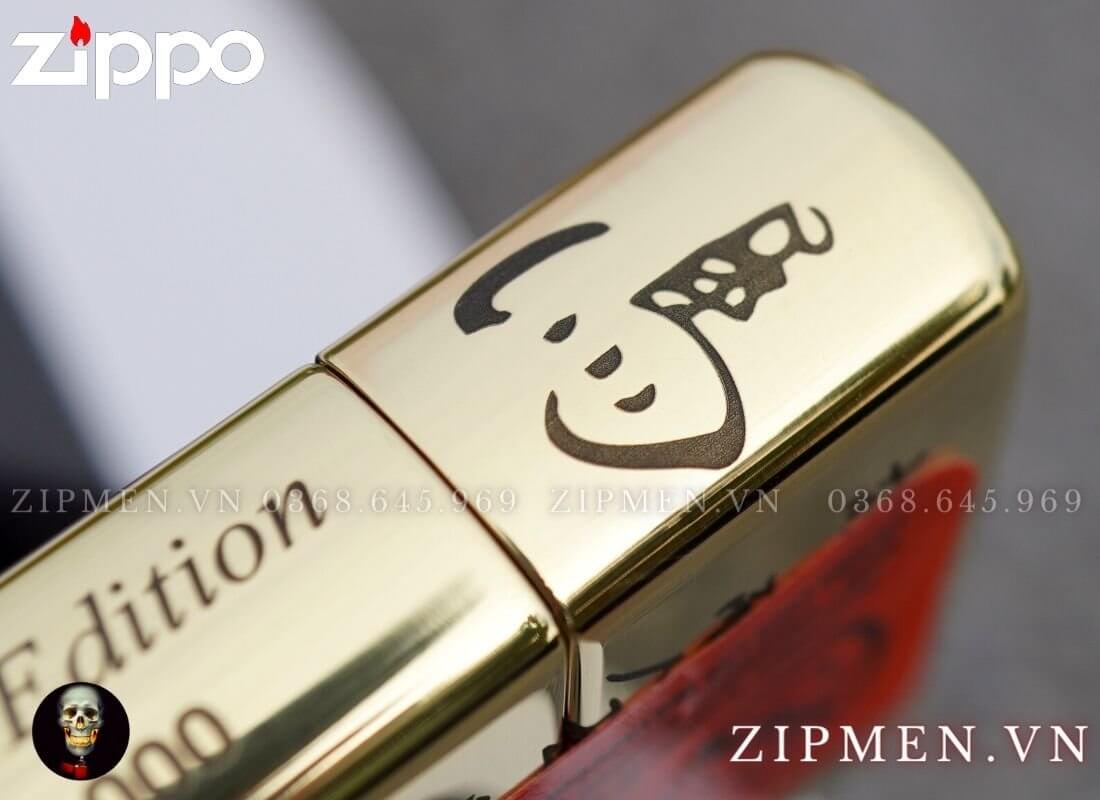 Zippo armor limited edition vỏ dày hình con ngựa mã đáo thành công