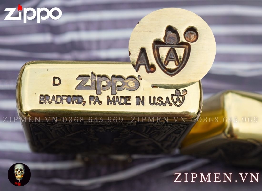Zippo Armor xuất Nhật chủ đề cung Ma Kết