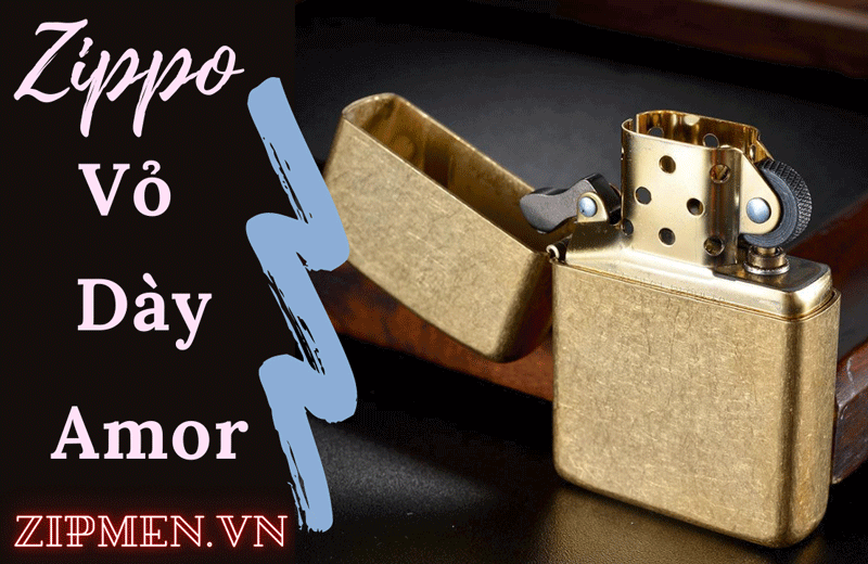 Quẹt Zippo armor vỏ dày xịn